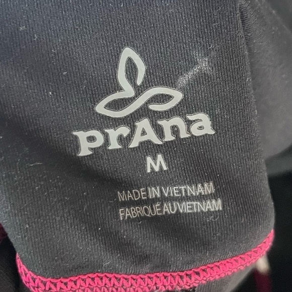 Prana Black Itzel Crop Cut Out Athletic Pants M - Picture 6 of 6